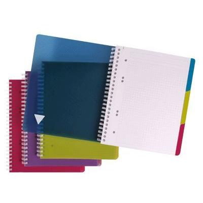 Photo de Cahier Linicolor - Quadrillé - A5 - Clairefontaine