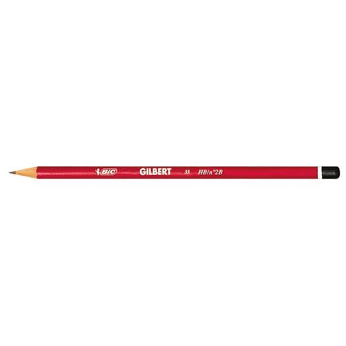 Photo de Crayon noir Gilbert HB 33 - Multicolore - Conte