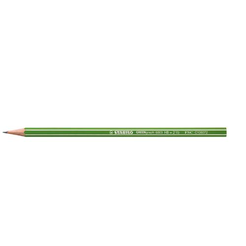 Photo de Crayons graphite HB - Stabilo Greengraph - Multicolore - Stabilo