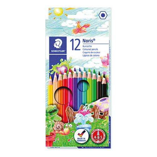 Photo de Etui de 12 crayons de couleur longs - Staedtler - Multicolore - Staedtler