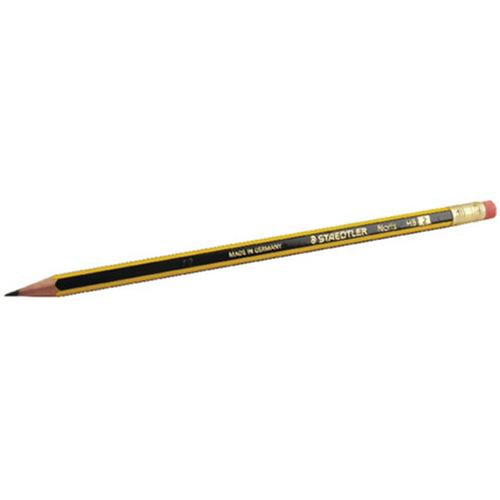 Photo de Crayon Noris -  HB avec gomme - Noir - Staedtler