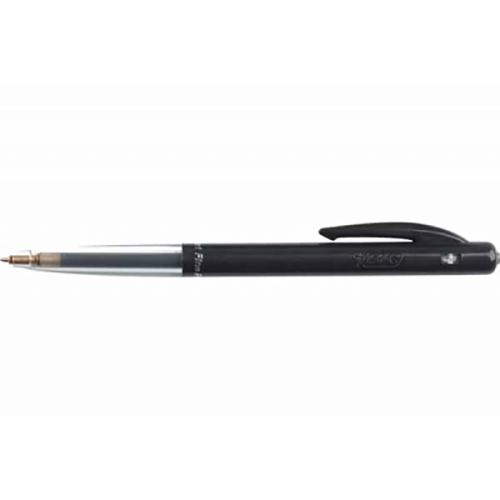 Photo de Stylo-bille - Pointe fine - M10 - Bic - Noir - Bic