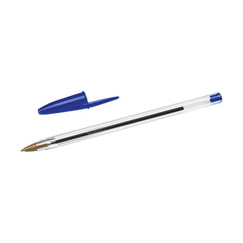 Photo de Stylo bille - Cristal Medium - Bic - Bleu - Bic