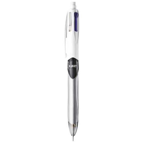 Photo de Stylo bille - 4 couleurs medium - Porte-mine - Bic - Multicolore - Bic