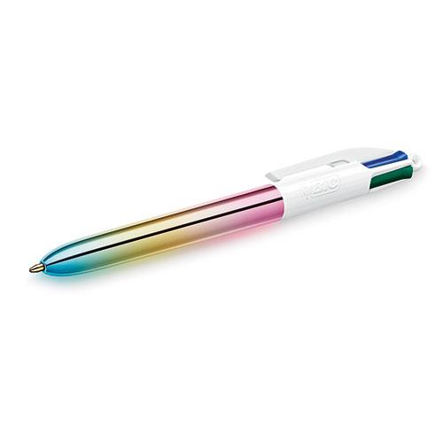 Photo de Stylo-bille BIC 4 couleurs Irise - Multicolore - Bic