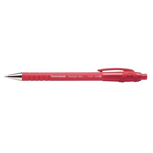 Photo de Stylo bille - Flexgrip ultra - Papermate - Rouge - Papermate