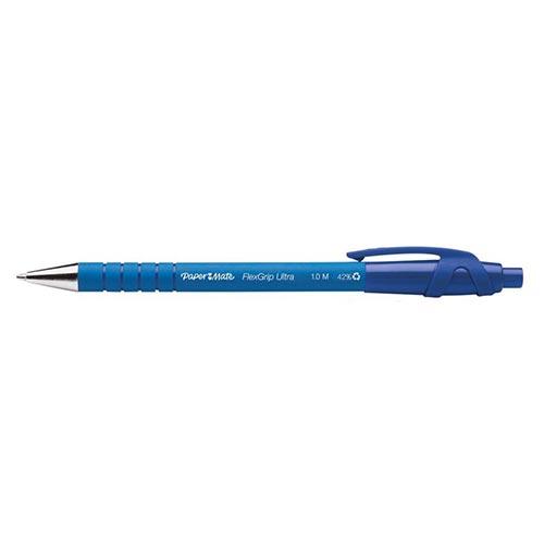 Photo de Stylo bille - Flexgrip ultra - Papermate - Bleu - Papermate