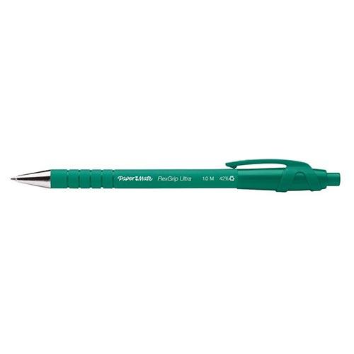 Photo de Stylo bille - Flexgrip ultra - Papermate - Vert - Papermate