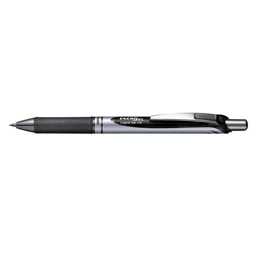Foto van Zelfklevende roller zonder dop - BL77 - Energel  - Zwart - Pentel