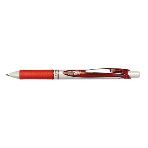 Photo de Roller EnerGel Eco - 79% recylcé - Rouge - Pentel