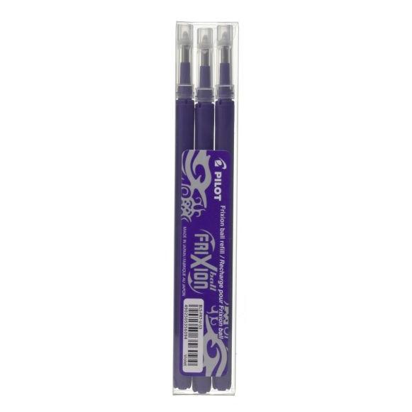 Photo de Recharges stylo bille - Frixion Ball - Violet - Pilot