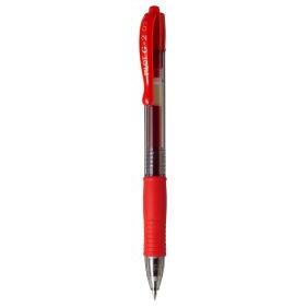 Photo de Stylo bille gel fin - G2 7 - Pilot - Rouge - Pilot