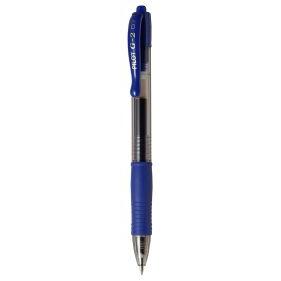 Photo de Stylo bille gel fin - G2 7 - Pilot - Bleu - Pilot