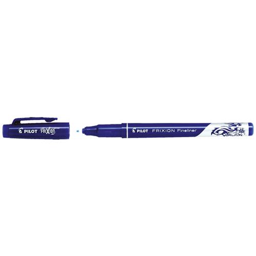 Foto van Viltstift - Frixion Fineliner - Pilot - Blauw - Pilot