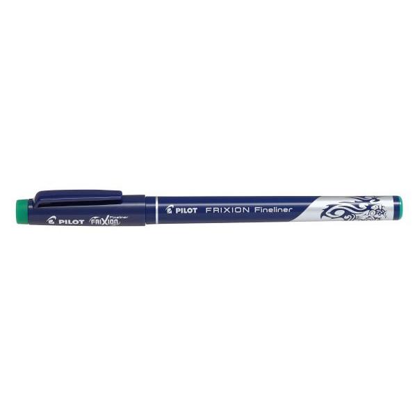 Foto van Viltstift - Frixion Fineliner - Pilot - Groen - Pilot