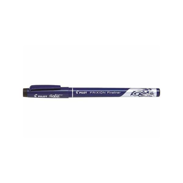 Foto van Viltstift - Frixion Fineliner - Pilot - Zwart - Pilot