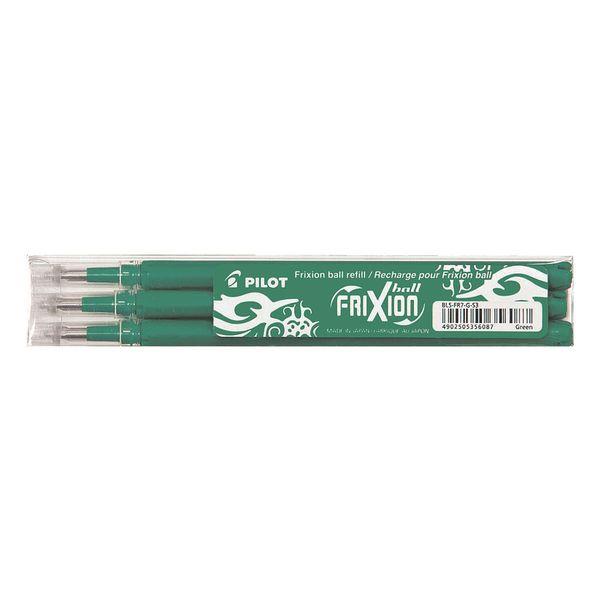 Photo de Recharge stylo bille - Frixion Clicker - Vert - Pilot