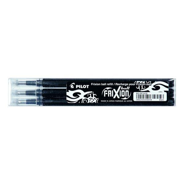 Photo de Recharge stylo bille - Frixion Clicker - Noir - Pilot