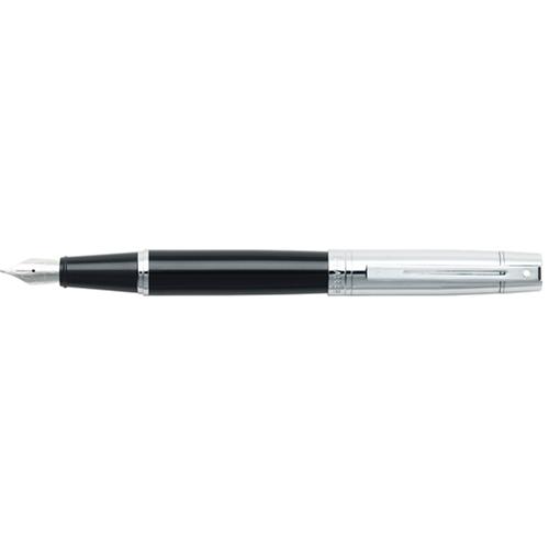 Photo de Stylo-plume - noir / chromé - 300 - Gris - Scheaffer