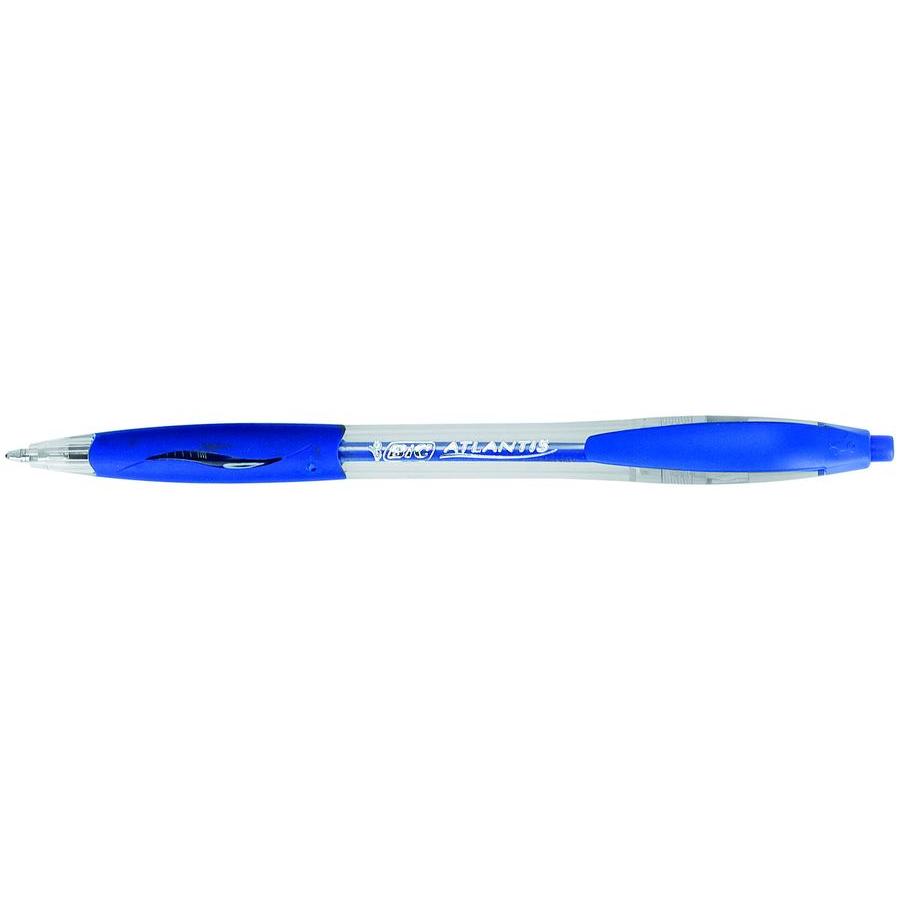 Photo de Stylo bille rétractable - Atlantis Classic - Bleu - Bic