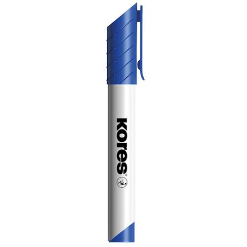 Photo de Marqueur effaçable - bisteauté 3-5mm - Bleu - Kores