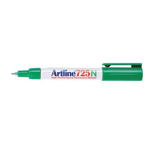 Photo de Marqueur - pointe ogive - 0,7mm - Artline 725N - Vert - Artline