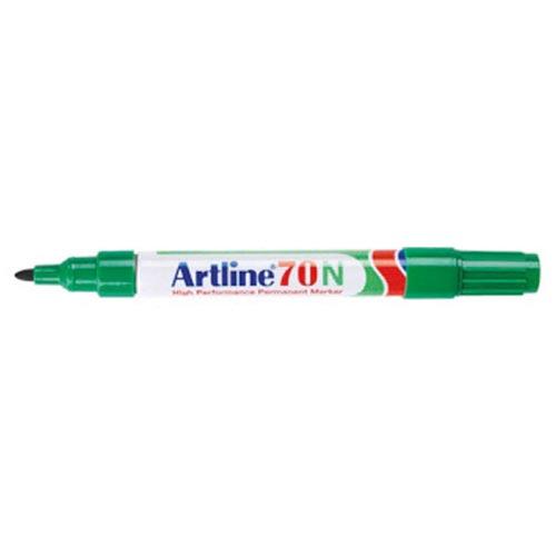 Photo de Marqueur - pointe ogive - 1,5mm - Artline 70 - Vert - Artline