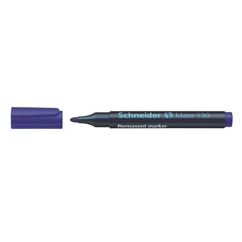 Photo de Marqueur - pointe ogive - 1,5mm - Schneider 130 - Bleu - Schneider