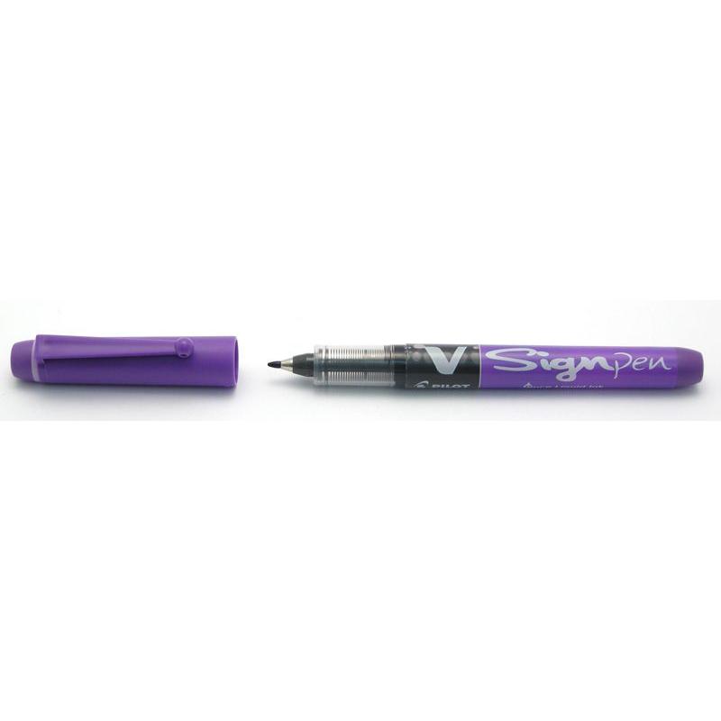 Photo de Feutre - V Sign Pen - Violet - Pilot