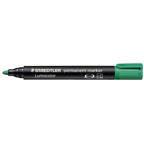 Photo de Marqueur - Pointe ogive - 2mm - Lumocolor 352  - Vert - Staedtler