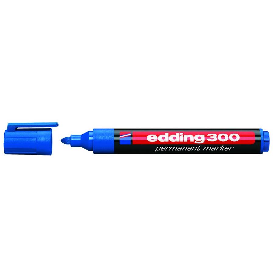 Photo de Marqueur permanent - Edding 300 - Bleu - Edding