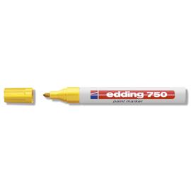 Photo de Marqueur laque/peinture - Edding 750 - Jaune - Edding