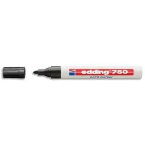 Photo de Marqueur laque/peinture - Edding 750 - Noir - Edding