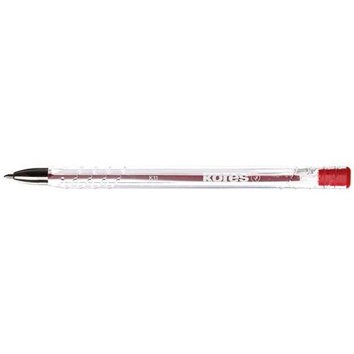 Foto van Zuinige gel inktroller - Kpen - Rood - Kores