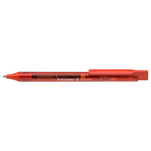 Photo de Stylo-bille - Fave Gel - Rouge - Schneider