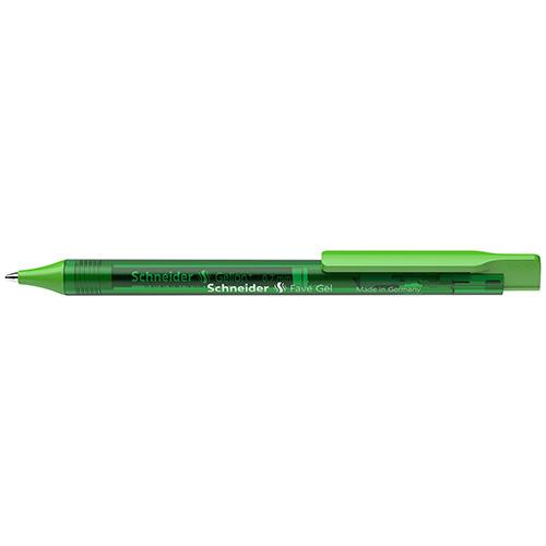 Photo de Stylo-bille - Fave Gel - Vert - Schneider