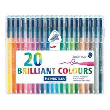 Photo de Marqueur Triplus Color  - Multicolore - Staedtler