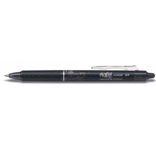 Photo de Stylo bille - Frixion Clicker - Noir - Pilot