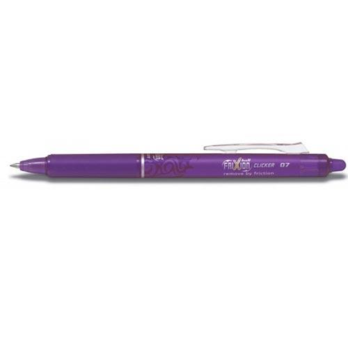 Photo de Stylo bille - Frixion Clicker - Violet - Pilot