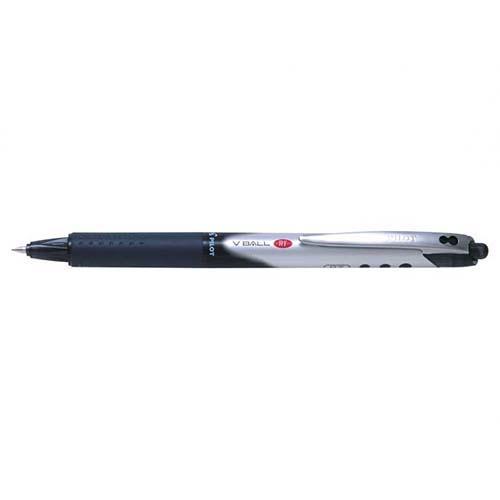 Foto van Rolkogel - V Ball Grip - Intrekbaar - 0,7mm -  - Zwart - Pilot