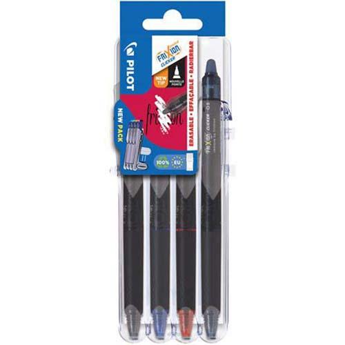 Photo de Stylo bille - Pack - Frixion Clicker - Multicolore - Pilot