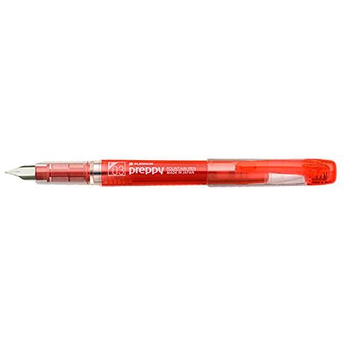 Photo de Stylo-plume rechargeable Prepyy - Rouge - Platinum