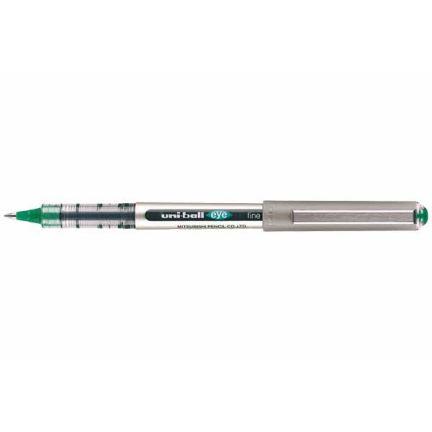 Foto van Inktroller - Oog 0,5mm - UB157 - Groen - Uni-Ball