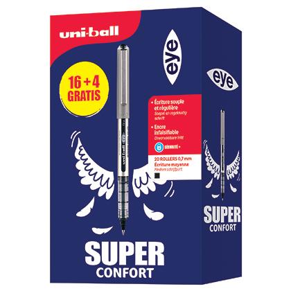 Foto van Rolkogel - Oog 0,5mm - Set - UB157 - Zwart - Uni-Ball
