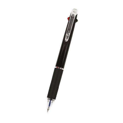 Foto van Jetstream 3 kleuren rollerball - zwarte behuizing - Veelkleurig - Pilot