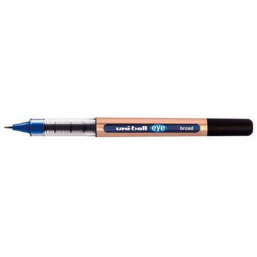 Foto van Rollerball - Oog breed - UB150 - Blauw - Uni-Ball