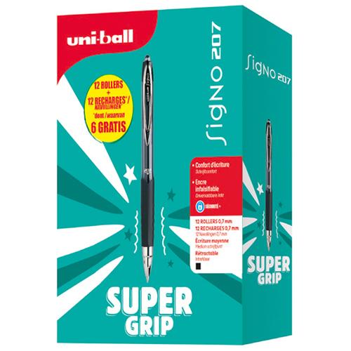 Photo de Roller Gel - Signo - Bleu - Uni-Ball