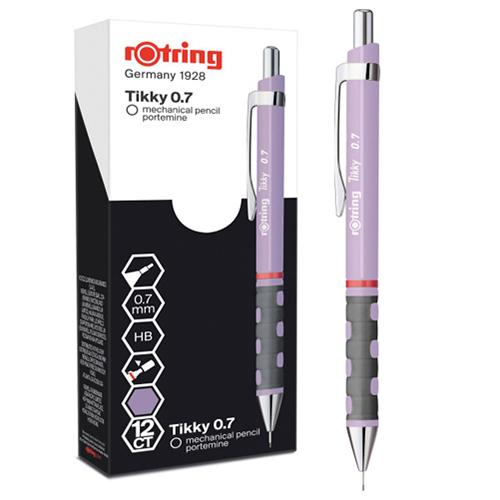 Photo de Porte-mines Tikky Rotring 0.7 - Jaune - Rotring