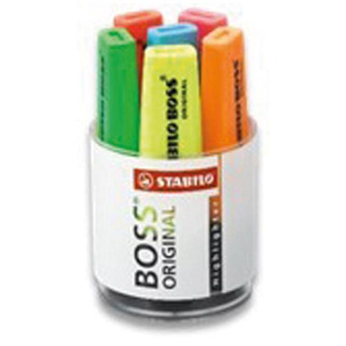 Photo de Surligneur fluo - Pack - Stabilo Boss - Multicolore - Stabilo