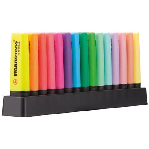 Photo de Surligneur fluo - Set - Stabilo Boss - Multicolore - Stabilo